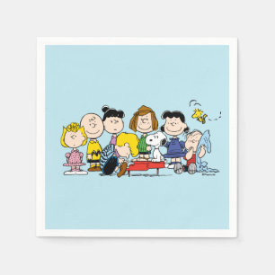 Peanuts Charlie Brown en de bende Servet