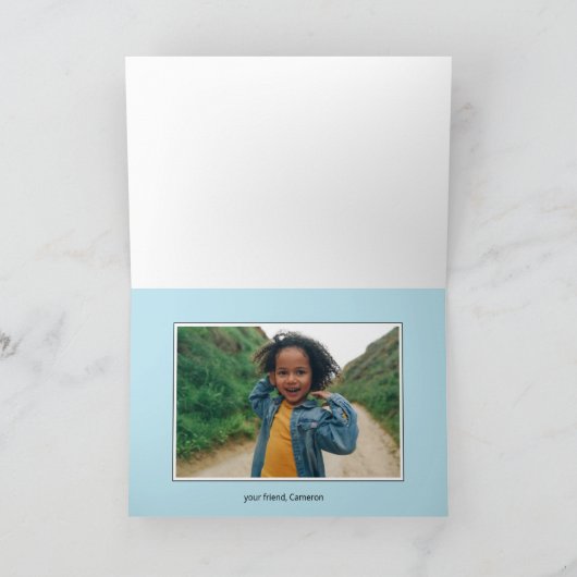 Peanuts | Charlie Brown en de bende verjaardag Bedankkaart (Binnen)