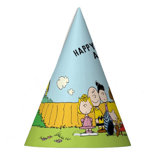 Peanuts | Charlie Brown en Gang Birthday Feesthoedjes (Links)