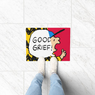 Peanuts Charlie Brown Goed Verdriet Half & Half Deurmat
