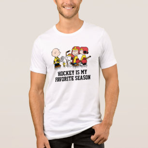 Peanuts Charlie Brown hockeycoach Tri-Blend Shirt