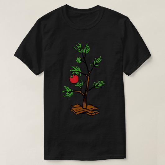 Peanuts Charlie Brown Holiday Tree T-shirt (Design voorkant)