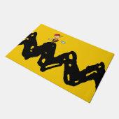 Peanuts | Charlie Brown Honkbal Deurmat (Schuin)