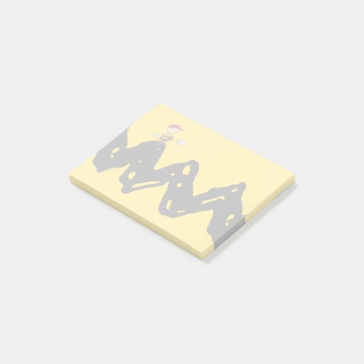 Peanuts | Charlie Brown Honkbal Post-it® Notes (Schuin)