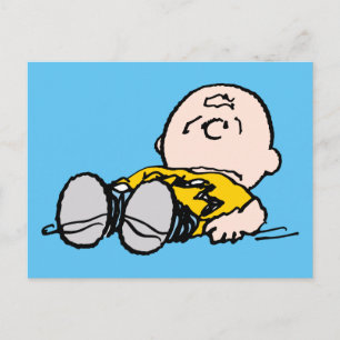 Peanuts   Charlie Brown is down Briefkaart