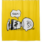 Peanuts | Charlie Brown is Down Douchegordijn (Voorkant)
