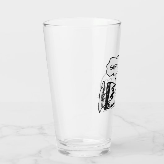 Peanuts | Charlie Brown is Down Glas (Rechts)