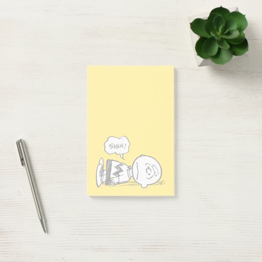 Peanuts | Charlie Brown is Down Post-it® Notes (Kantoor)