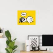 Peanuts | Charlie Brown is Down Poster (Thuiskantoor)
