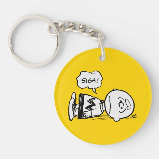 Peanuts | Charlie Brown is Down Sleutelhanger (Voorkant)