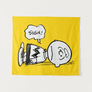 Peanuts Charlie Brown is Down Wandkleed