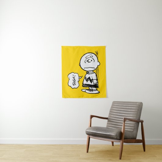 Peanuts | Charlie Brown is Down Wandkleed (In situ)