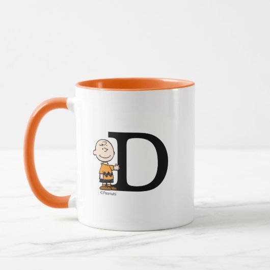 Peanuts | Charlie Brown Monogram D Mok (Links)