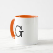 Peanuts | Charlie Brown Monogram G Mok (Voorkant links)