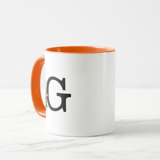 Peanuts | Charlie Brown Monogram G Mok (Voorkant links)