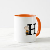 Peanuts | Charlie Brown Monogram H Mok (Voorkant rechts)