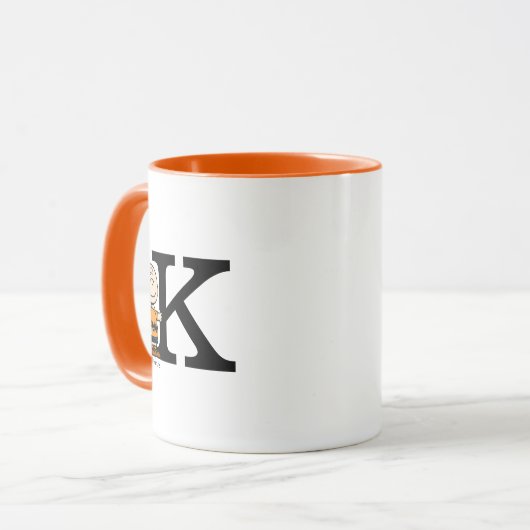 Peanuts | Charlie Brown Monogram K Mok (Voorkant links)