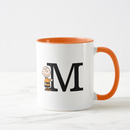 Peanuts | Charlie Brown Monogram M Mok (Rechts)