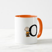 Peanuts | Charlie Brown Monogram O Mok (Voorkant rechts)