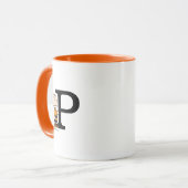 Peanuts | Charlie Brown Monogram P Mok (Voorkant links)