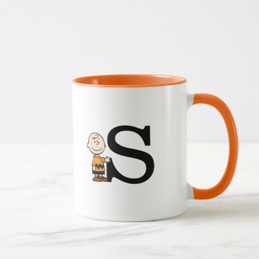 Peanuts | Charlie Brown Monogram S Mok (Rechts)