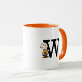 Peanuts | Charlie Brown Monogram W Mok (Voorkant rechts)