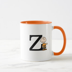 Peanuts Charlie Brown Monogram Z Mok