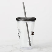Peanuts | Charlie Brown Nervous Since 1950 Acryl Drinkbeker (Links)