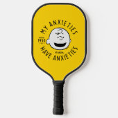 Peanuts | Charlie Brown Nervous Since 1950 Pickleball Paddle (Achterkant)