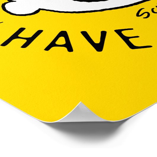 Peanuts | Charlie Brown Nervous Since 1950 Poster (Hoek)