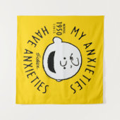 Peanuts | Charlie Brown Nervous Since 1950 Wandkleed (Voorkant (horizontaal))