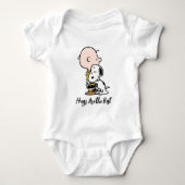 Peanuts | Charlie Brown & Snoopy Hug Romper (Voorkant)