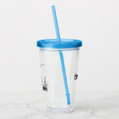 Peanuts | Charlie Brown Speelbal Acryl Drinkbeker (Links)