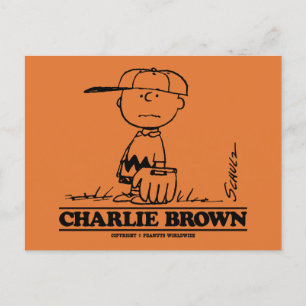 Peanuts   Charlie Brown Speelbal Briefkaart