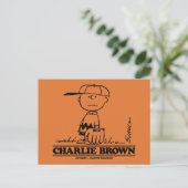 Peanuts | Charlie Brown Speelbal Briefkaart (Staand voorkant)