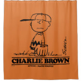 Peanuts | Charlie Brown Speelbal Douchegordijn (Voorkant)