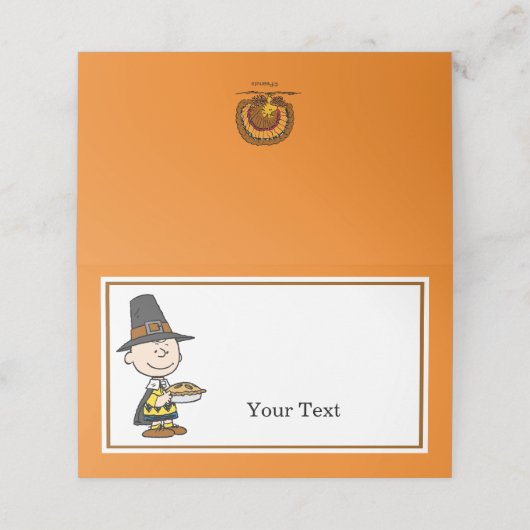 Peanuts | Charlie Brown Thanksgiving Diner (Buitenkant ongevouwen)