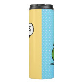 Peanuts | Charlie Brown & Woodstock Half & Half Thermosbeker (Achterkant)