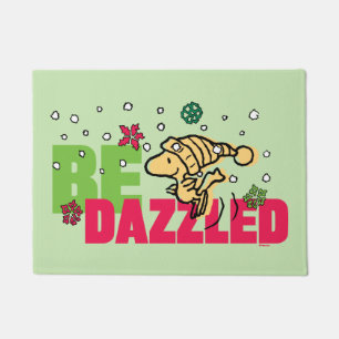 Peanuts Christmas Woodstock Be Dazzled Deurmat