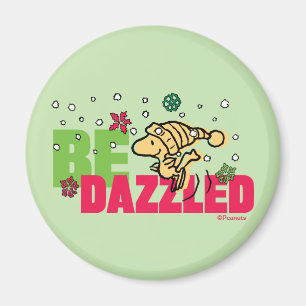 Peanuts Christmas Woodstock Be Dazzled Magneet