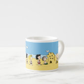 Peanuts | Dag aan het strand Espresso Kop (Voorkant rechts)