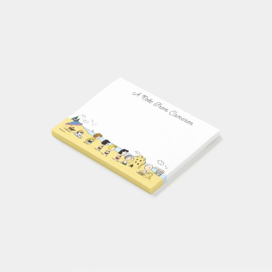 Peanuts | Dag aan het strand Post-it® Notes (Schuin)