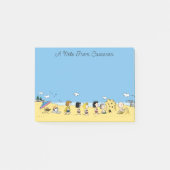 Peanuts | Dag aan het strand Post-it® Notes (Voorkant)