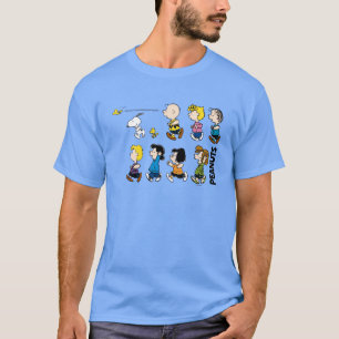 Peanuts De bende gaat vooruit T-shirt