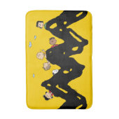 Peanuts | De bende op de Zig Zag Badmat (Voorkant Verticaal)