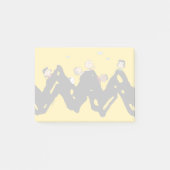 Peanuts | De bende op de Zig Zag Post-it® Notes (Voorkant)