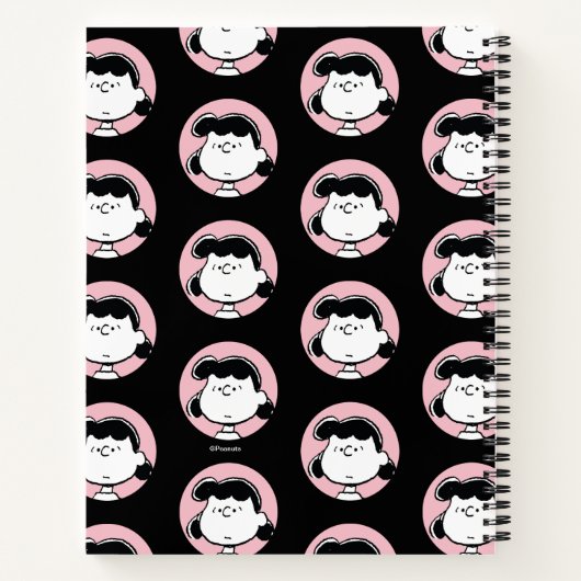 Peanuts | De gezichten van Lucy Notitieboek (Achterkant)