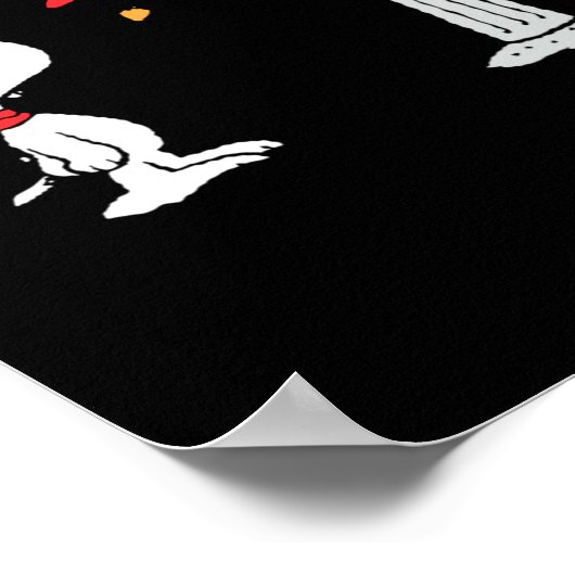 Peanuts Decorated Bird Bath  Poster (Hoek)