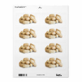 Peanuts Etiket (Full Sheet)