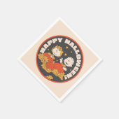 Peanuts | Fijne Halloween Sally & Linus Servet (Hoek)